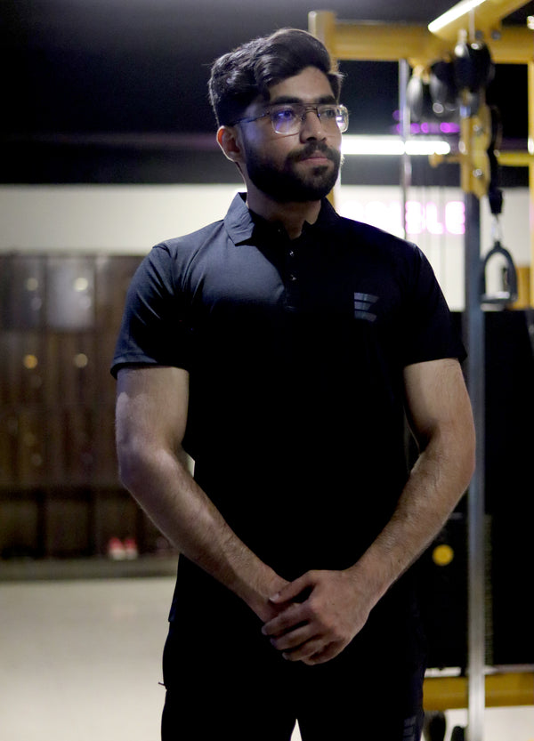 Polo Suit - Black
