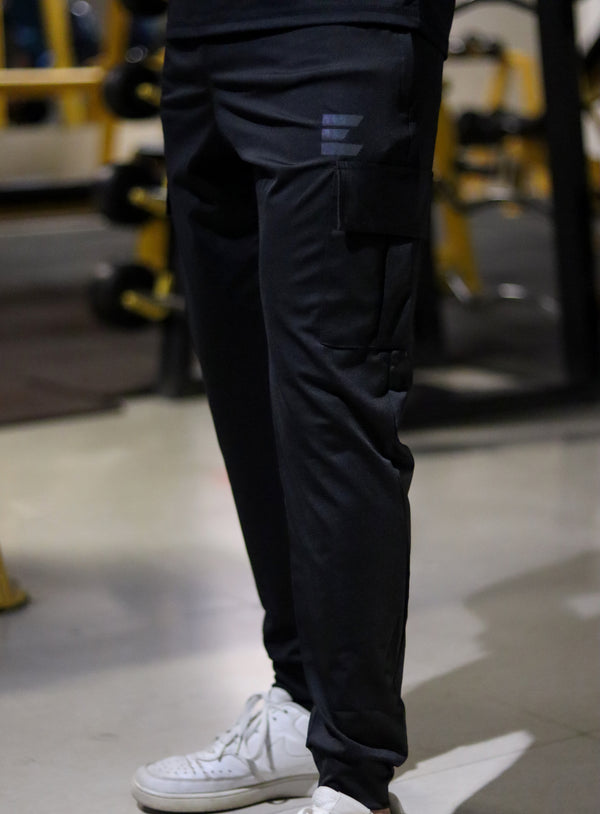 Estoce Classic Cargo Trouser - Black